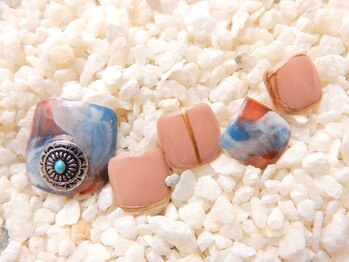 ネイルサロン ドルチェネイル 柏店(Dolce.Nail)/フットデザインコース＊足湯付き