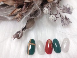 クリスマスネイルコース