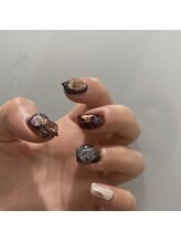 アオ 渋谷(ao.)/アンティークネイル