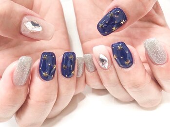 ビューティービースト フォー ネイルアンドアイラッシュ 松浜店(beauty:beast)/星スタッズ☆