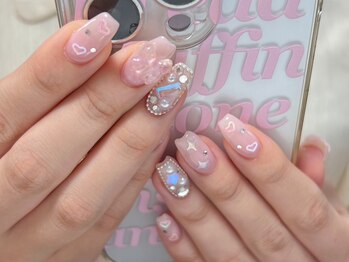 シェリーラメール 原宿店(cherie la mer)/ピンクネイル