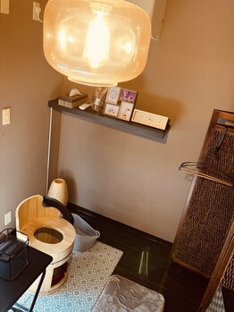 えま 大里店の写真/山梨で数少ない【和漢よもぎむし専門店/蒸活屋えま】完全個室の贅沢な空間でまったり温活しませんか？