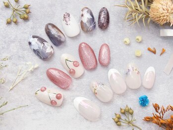 ネイル バズ(NAIL BUZZ)の写真/【今月のアート定額￥5800～】季節に合わせたトレンドデザイン豊富にご用意♪オシャレで華やかな指先へ!!