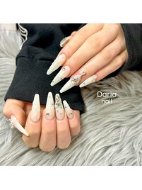 ガーリーキルティングネイル♪