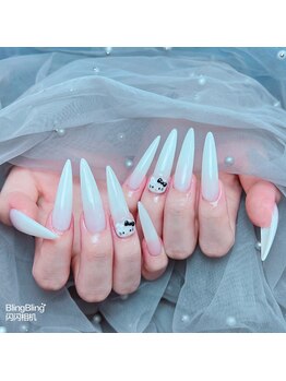 ナオミ 新宿店(Naomi)/新宿ネイル・長さ出し・シンプル