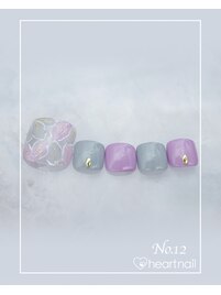 フットネイル：No.12