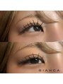 ビアンカ アイラッシュサロン 大宮店(Bianca)&nbsp;フラットラッシュ120本 &nbsp;&nbsp;コーティング仕上げ