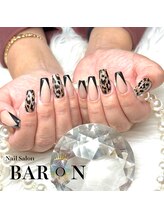 バロン 本厚木店(BARON)/Ｖカットフレンチ×レオパード