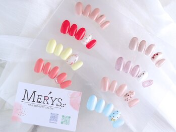 メリス(MERYS)/定番デザイン(アート2本)♪