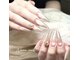 ナナネイル川崎店(NaNa Nail)の写真/大人の品格は指先から。折れた爪・形のコンプレックスも「長さ出し」で解決♪