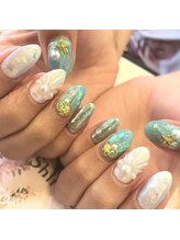 トータルサロン 白べぇーっ プラス/夏ネイル☆