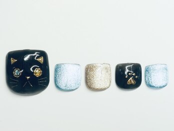 アンドシュシュネイル(&CHOU CHOU nail)/フット定額