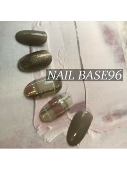 ネイルベースキュウロク(NAILBASE96)/11月ハンド定額デザイン