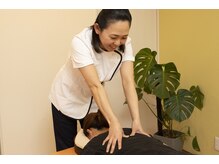 ビューティーアンドヘルスケア トップ/筋肉をしっかりほぐしていきます