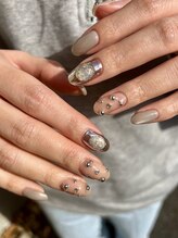 サラソージュ アチワ ネイル(SARA SO-JU ACHIWA NAIL)/持ち込みデザイン6本コース¥8800