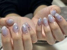 ネイルサロン デンティ(Dentty)/水色チーク×マグネット