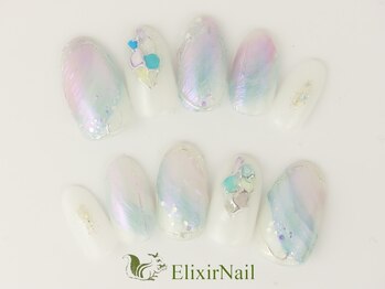 エリクサーネイル 新橋(Elixir Nail)/定額b カジュアル/クーポン使用