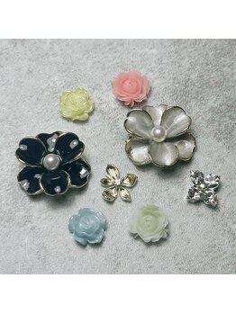 ベル 仙台店(Belle)/フラワーパーツ♪