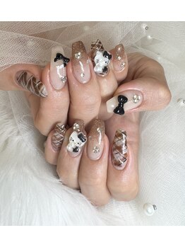 タムタムネイル 本厚木(Tam Tam Nail)/持ち込みデザイン