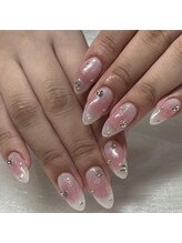 アモールビューティー 新宿店(Amor Beauty)/チップ長さだしワンホンチーク