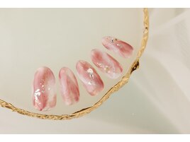 ピンクニュアンスネイル