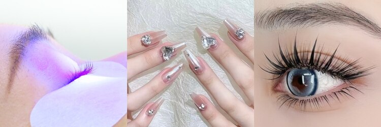 ABマツエクネイルサロンのサロンヘッダー