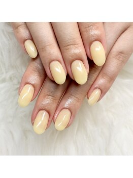 マイオティック ネイル(miotic nail)/バターイエローワンカラー
