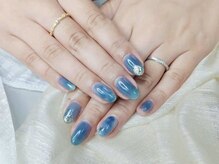 アイゴネイル 錦糸町(Aigoネイル)/ブルーネイル/定額【錦糸町】