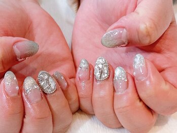 ムーピーネイル(moopy nail)/◆honey flashmag×bijou ¥8900