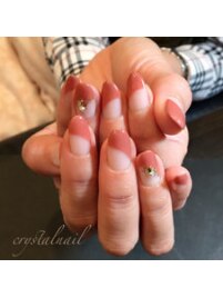 変形フレンチネイル