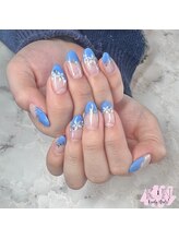 キャンディーネイルズ(Kandy Nails)/お花フレンチネイル