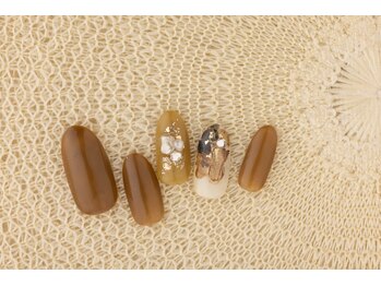 ヴァンネイル(VINGT NAIL nail&eye beauty)/大人ニュアンスネイル