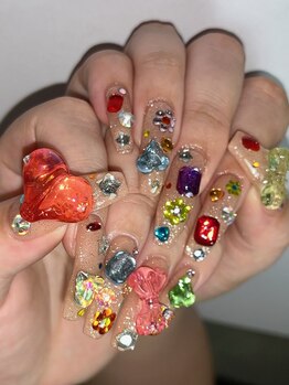 ウズ 和歌山店(UZU)/ゴテゴテネイル