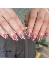 ニュアンスラインネイル