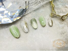 春色ニュアンスネイル