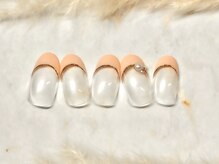 ネウィ ネイル 銀座(newi nail)/パラジェル　フレンチネイル