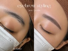 アース コアフュールボーテ 前橋川原店(EARTH coiffure beaute)の雰囲気(【眉毛】アイブロウスタイリング 眉毛でこんなに印象は変わる)