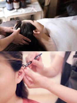 シロ(silo.)/耳ツボとヘッドスパ