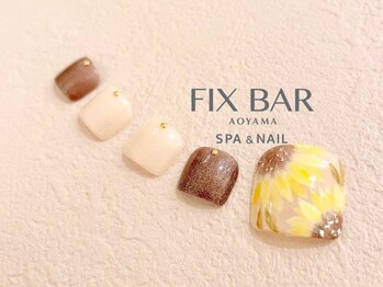 フィックスバー(FIX BAR)/夏のフットネイル