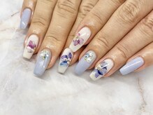 ディーネイル 京橋(D-nail)/立和名/お花ネイル