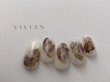 ヴィヴィアン ネイル(Vivian nail)/アルコールインクアートネイル