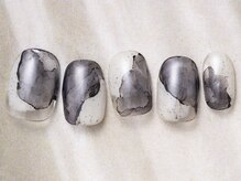 アイネイルズ 天神今泉店(I-nails)/【misato.n】冬インクニュアンス