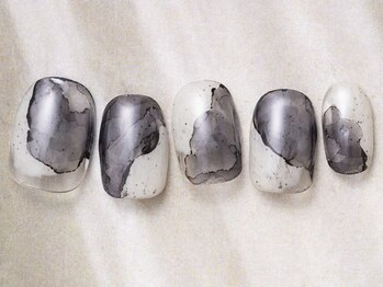 アイネイルズ 天神今泉店(I-nails)/【misato.n】冬インクニュアンス