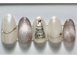 冬ネイル・ツリー・マグネット♪