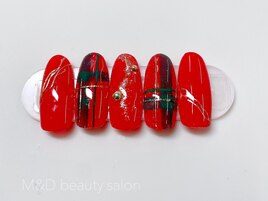 クリスマスチェックデザイン☆