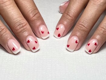 ソーネイルズ(Soo Nails)/シンプルフレンチネイル