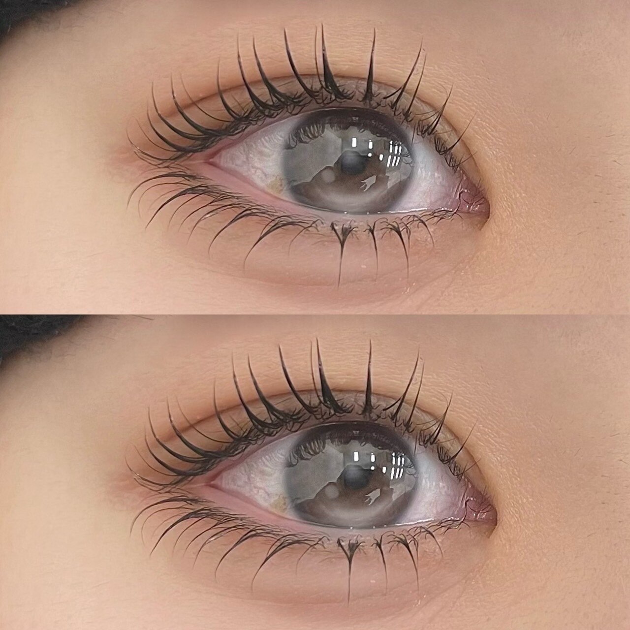 【トレンド束感♪トリートメント仕上げ】韓ドル風まつげパーマ(上下)￥5500