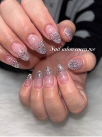 ラメグラデーション