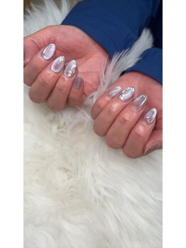 ミミネイル(mimi nail)/桜ホロ