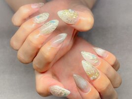 アイシングフラワーネイル/上品
